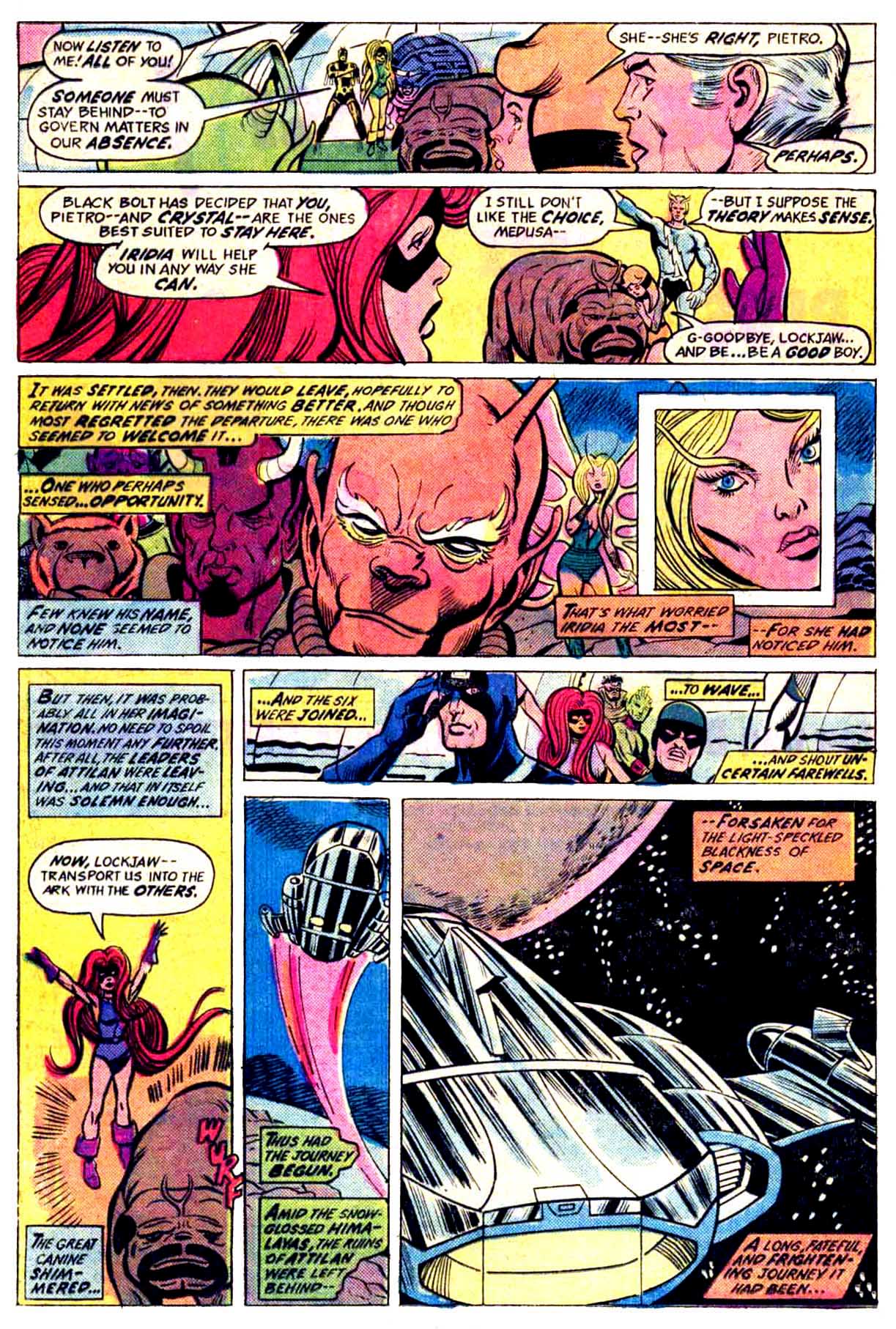 Read online Inhumans (1975) comic -  Issue #7 - 7