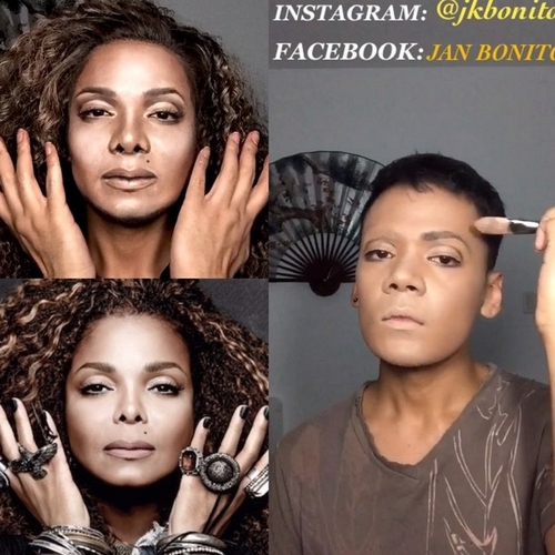 09-Janet-Jackson-Jan-Bonito-Body-Painting-Human-Chameleon-Mimics-Celebrities-www-designstack-co