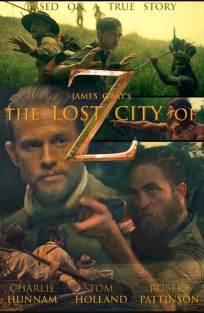 Alexander's Movie Blog 'The Lost City of Z' trailer tells a story about obsessed explorers. Alexander's Movie Blog 'The Lost City of Z' trailer tells a story about obsessed explorers.