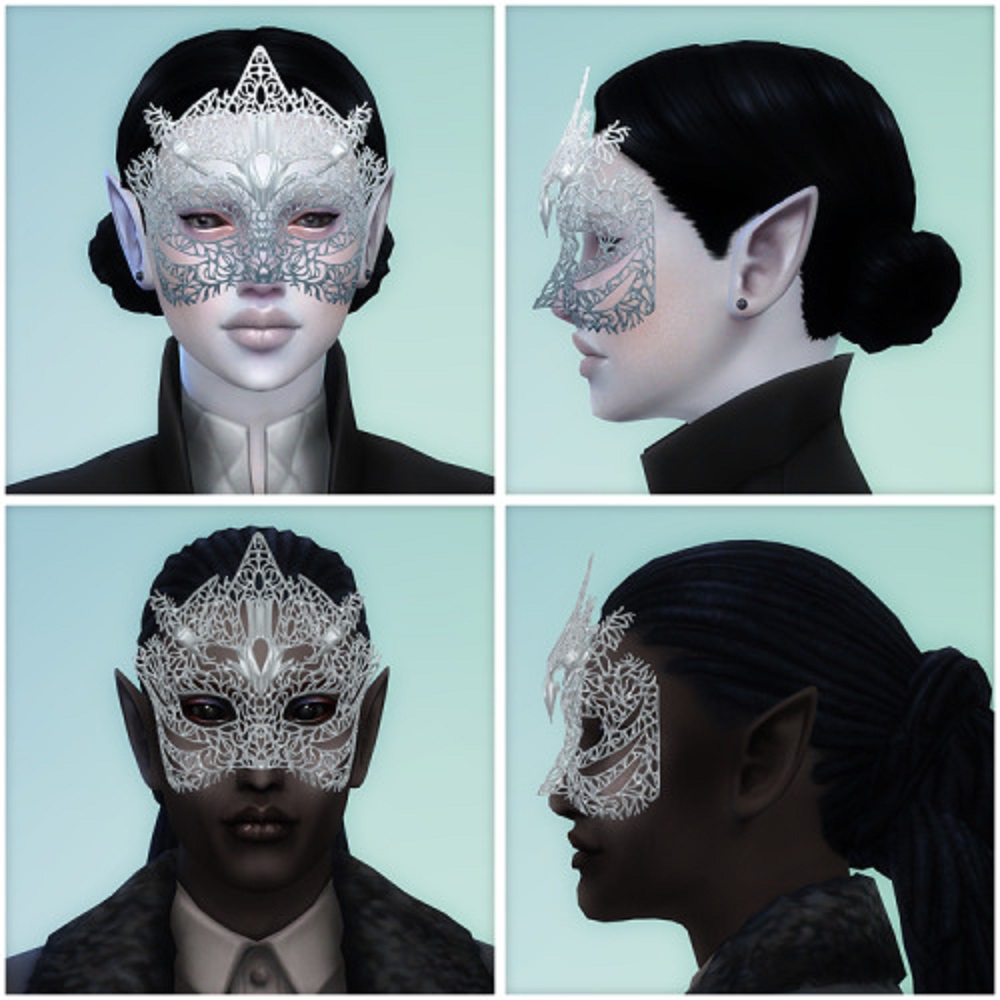 Sims 4 Masquerade Mask Cc