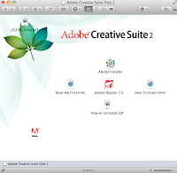 Mac OS X Mavericks. Adobe CS2 installation. Double-click Adobe Installer
