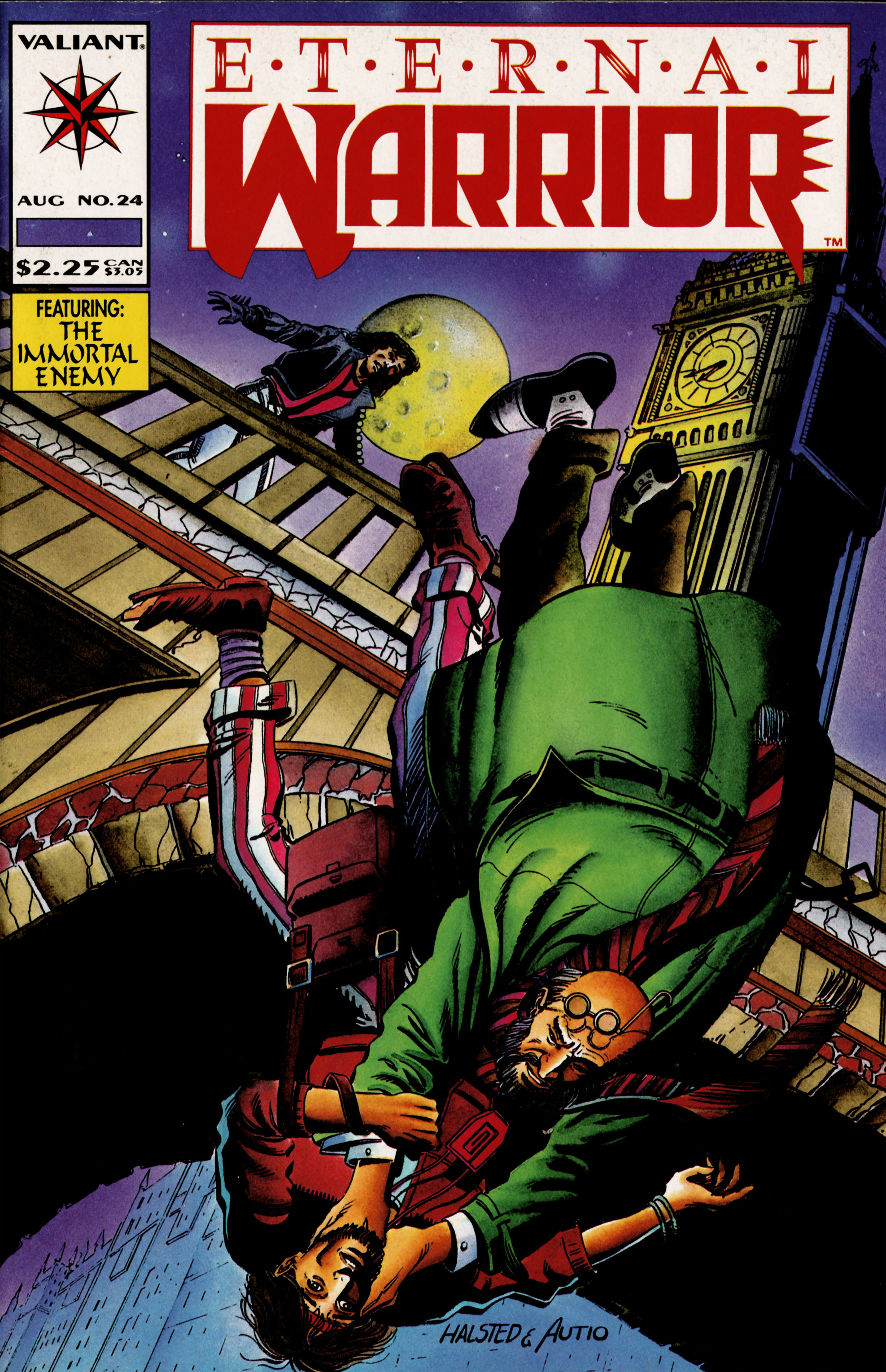 Read online Eternal Warrior (1992) comic -  Issue #24 - 1