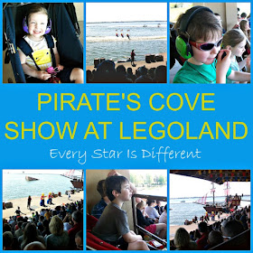 Pirate's Cove Show at LEGOLAND with special needs