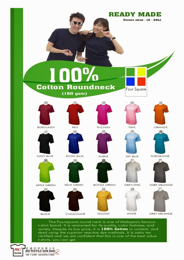 Print Tshirt Johor Catalog Foursquare Tshirt
