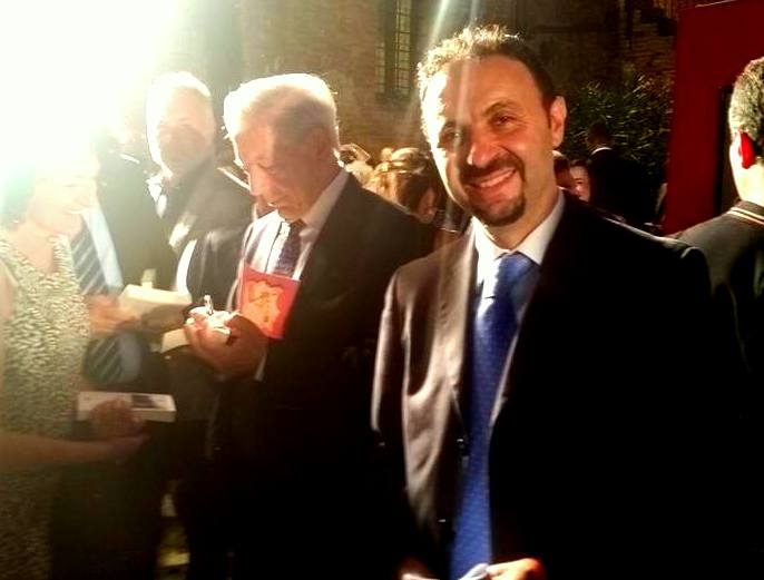Premio Boccaccio a Certaldo con il premio Nobel alla letteratura Mario Vargas Llosa