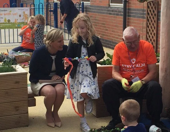 Countess Sophie of Wessex attended "Open Farm Sunday" event in Hampshire and visited Community Day Services Centre in Macclesfield
