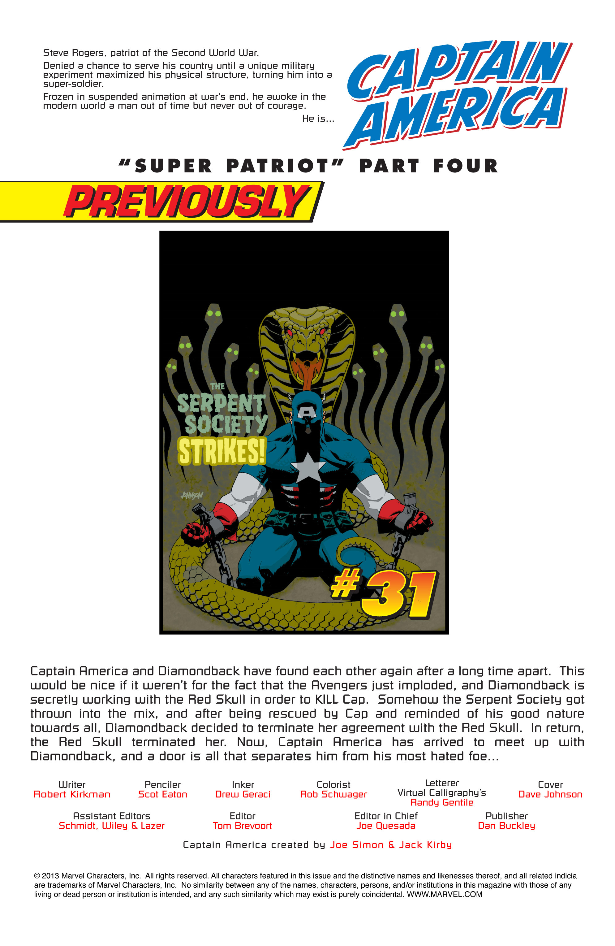 Read online Captain America (2002) comic -  Issue #32 - 2