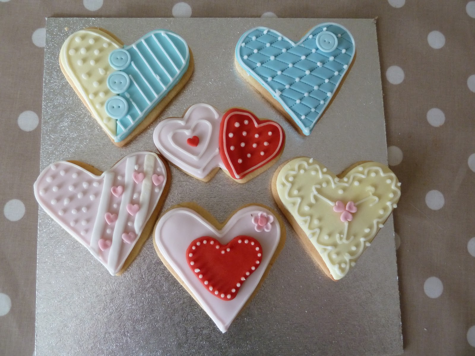 Polka Dot Bakes Iced Biscuits