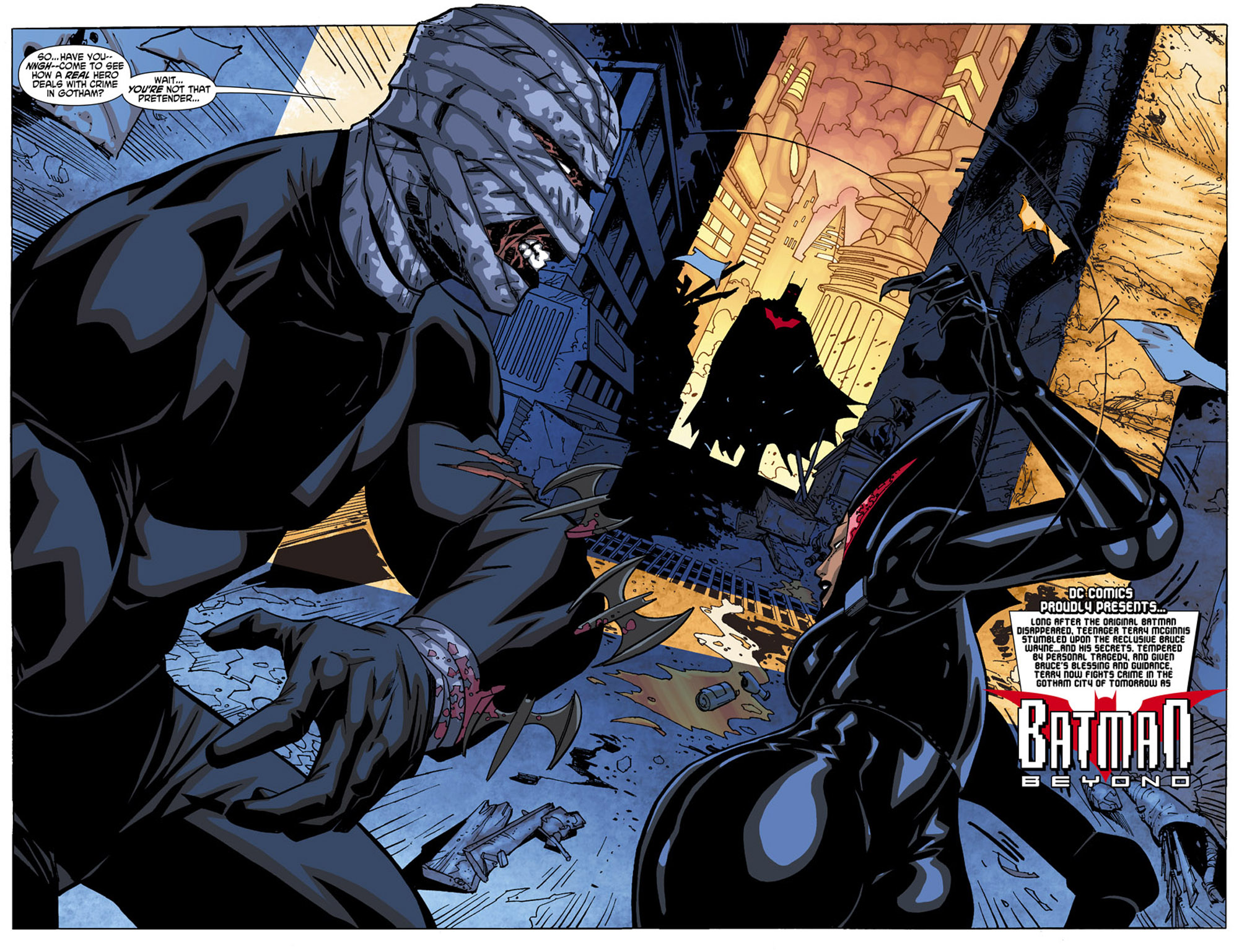 Read online Batman Beyond (2010) comic -  Issue #4 - 3
