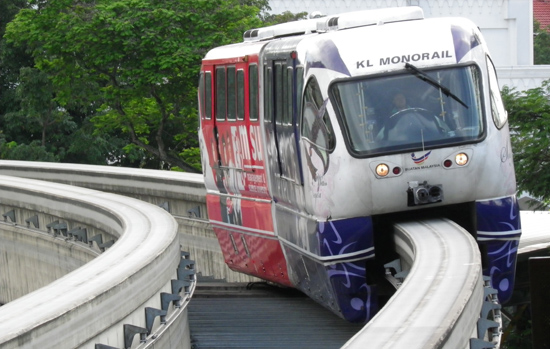 Peta Laluan Terkini Monorail Kuala Lumpur 2016