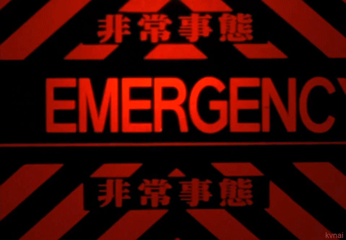 Emergency - Neon Genesis Evangelion (1995)