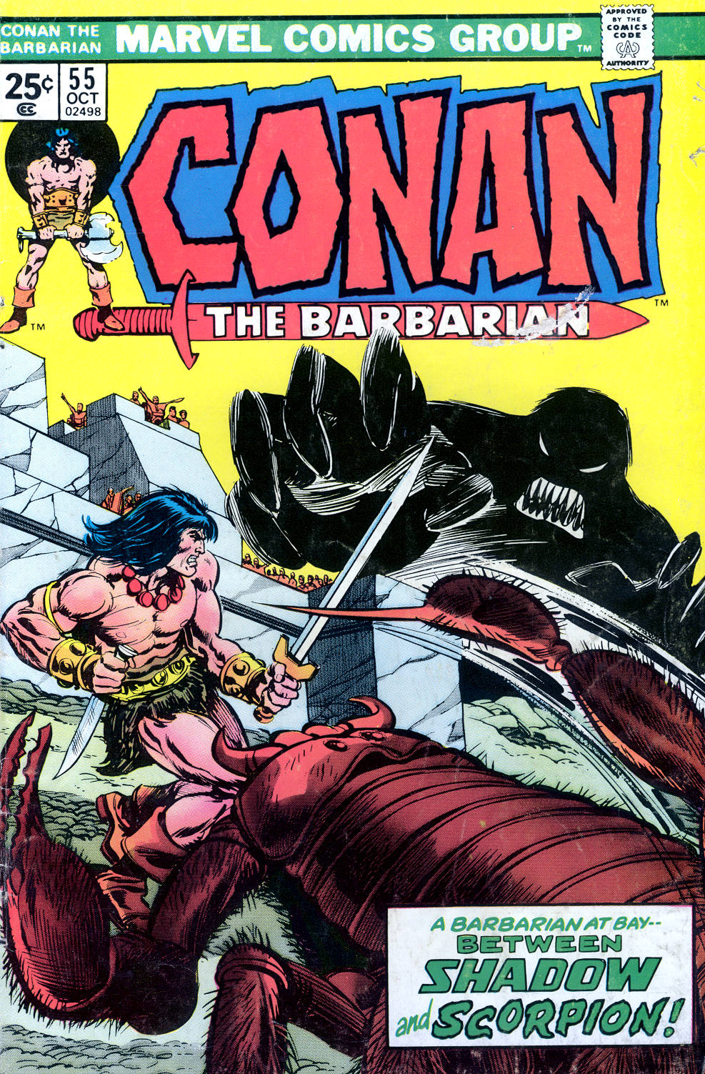 Read online Conan the Barbarian (1970) comic -  Issue #55 - 1
