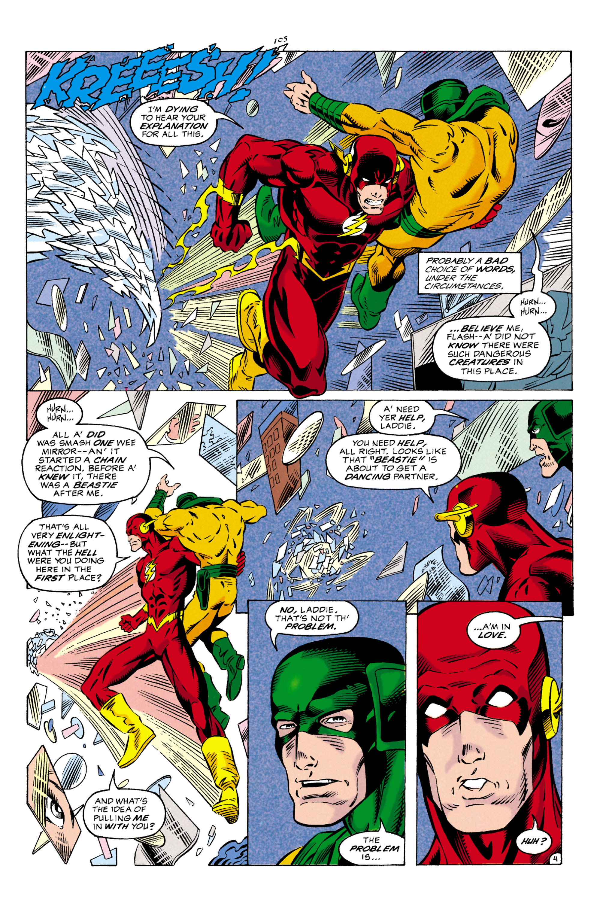 Read online The Flash (1987) comic -  Issue #105 - 5