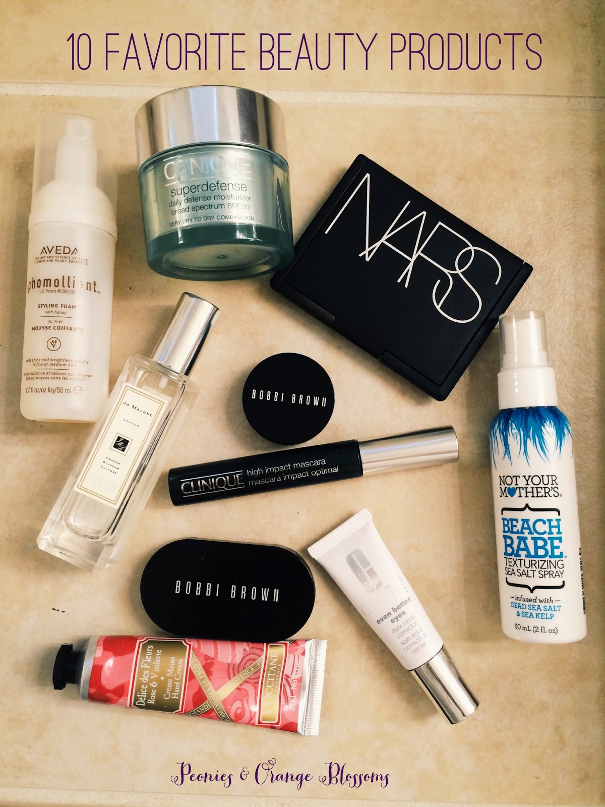 10 Favorite Beauty Products