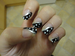 nails nail half finished