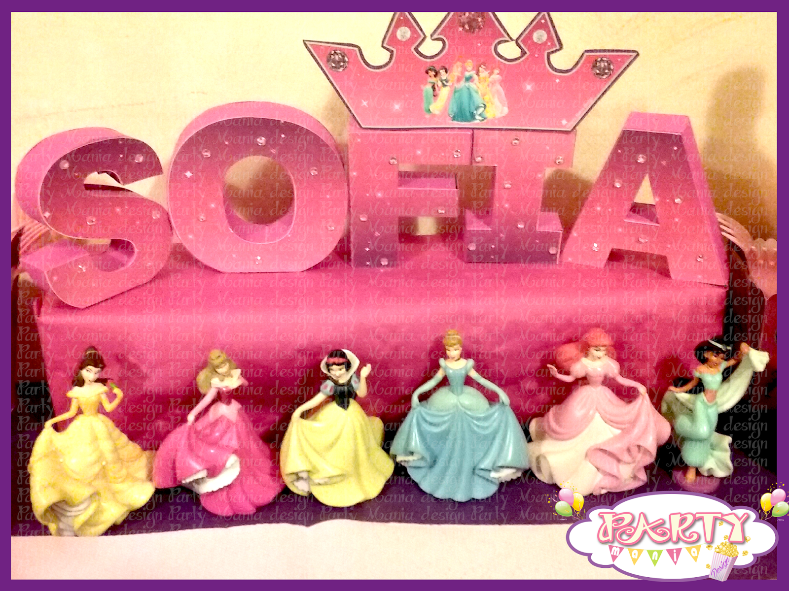 Banner per sfondo di compleanno principessa, decorazione per feste a tema principesse Disney (download digitale) - Italia Banner per sfondo di compleanno principessa, decorazione per feste a tema principesse Disney (download digitale) - Italia
