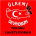 Yarıya inmiş Türk bayrağı yas siyah kurdele terörü lanetliyoruz