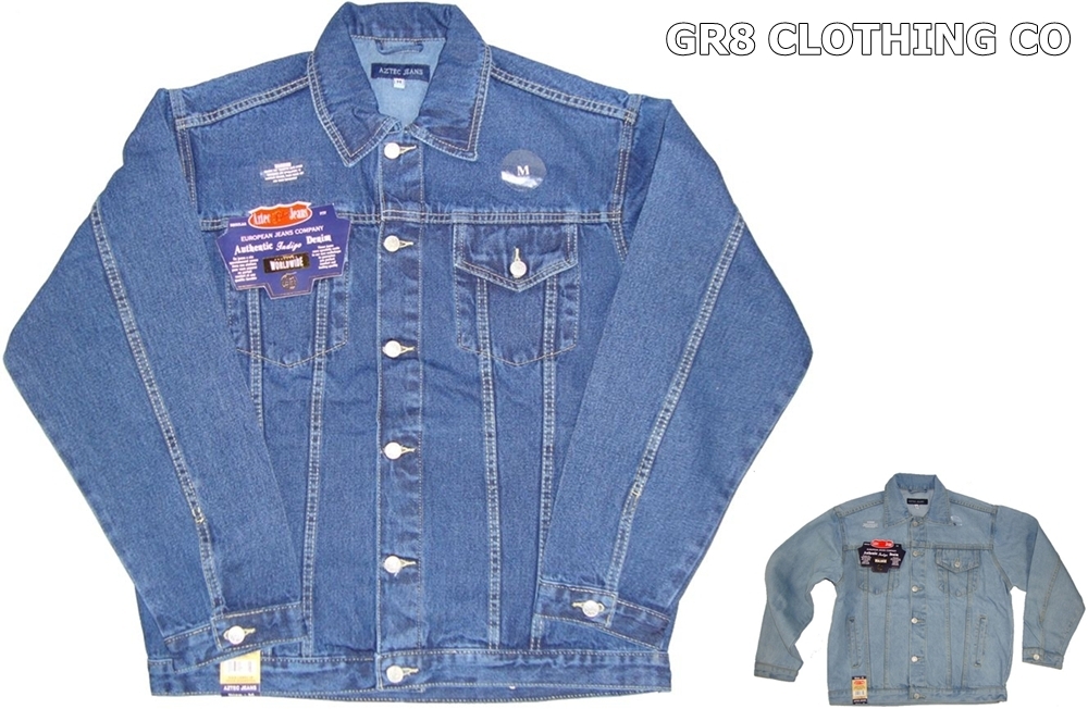 GR8 Clothing Co: Mens Denim Jacket