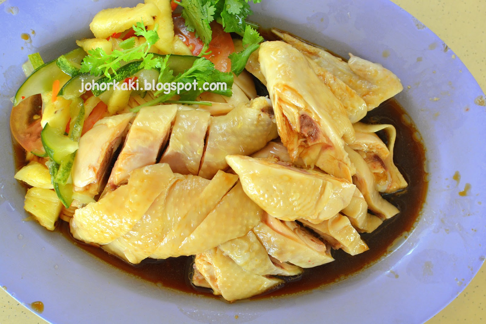 AFE Yishun Chicken Rice (Yishun Central 925) Tony Johor Kaki Travels