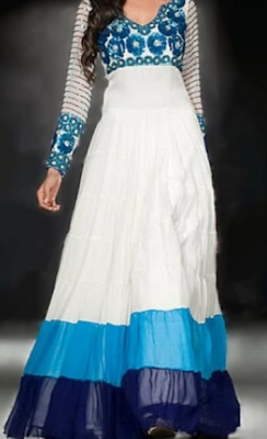 Frocks Designs In Pakistani Collection 2012
