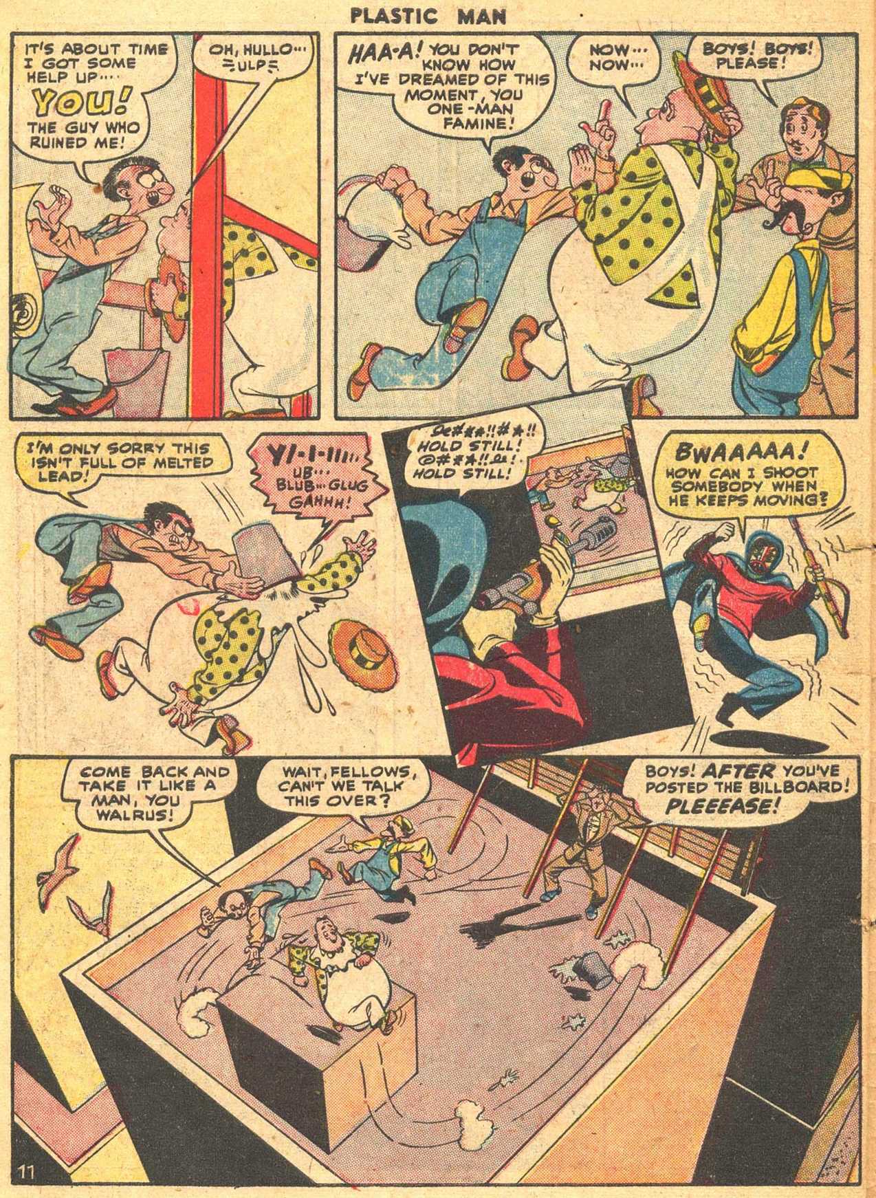 Read online Plastic Man (1943) comic -  Issue #7 - 46