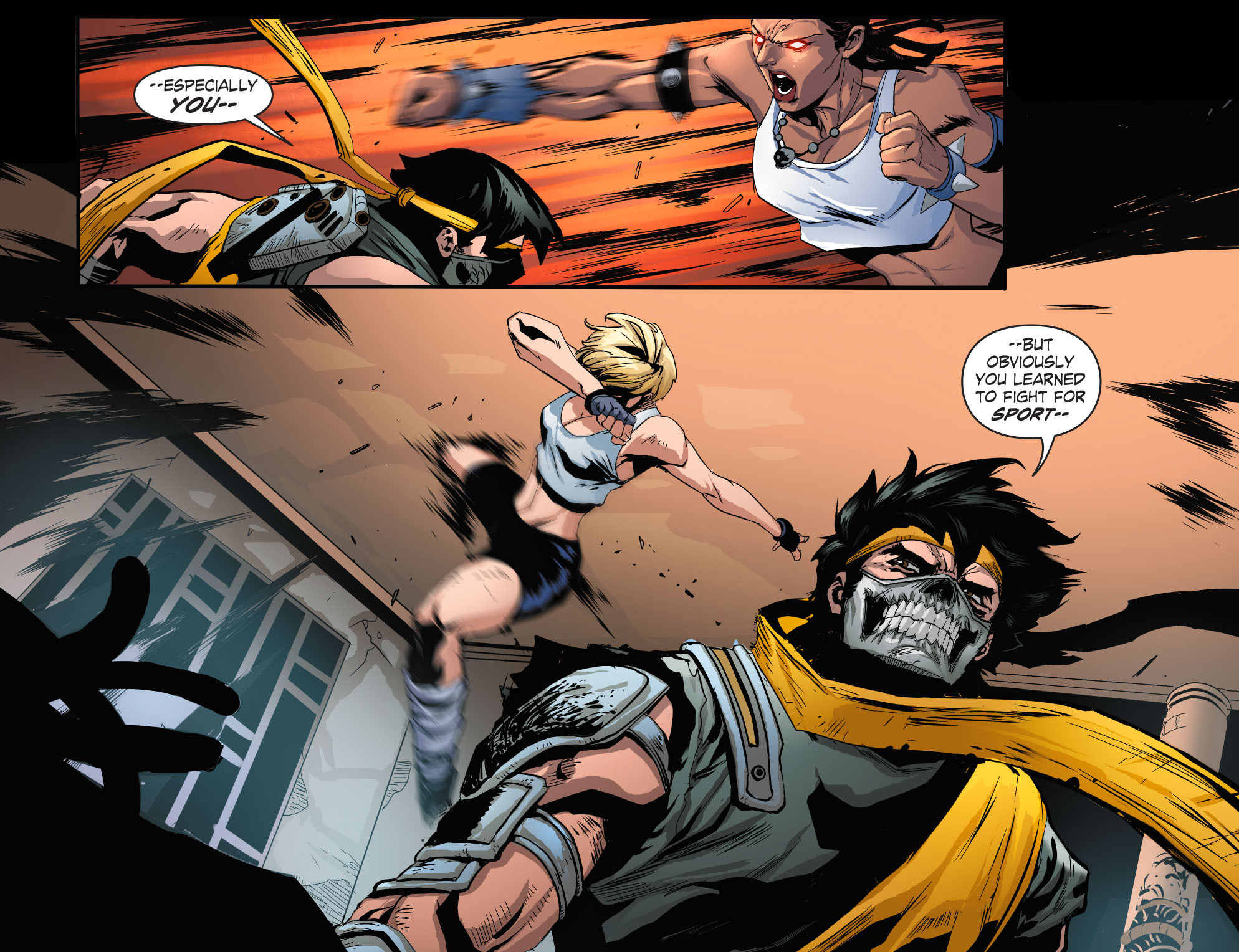Read online Mortal Kombat X [I] comic -  Issue #31 - 11
