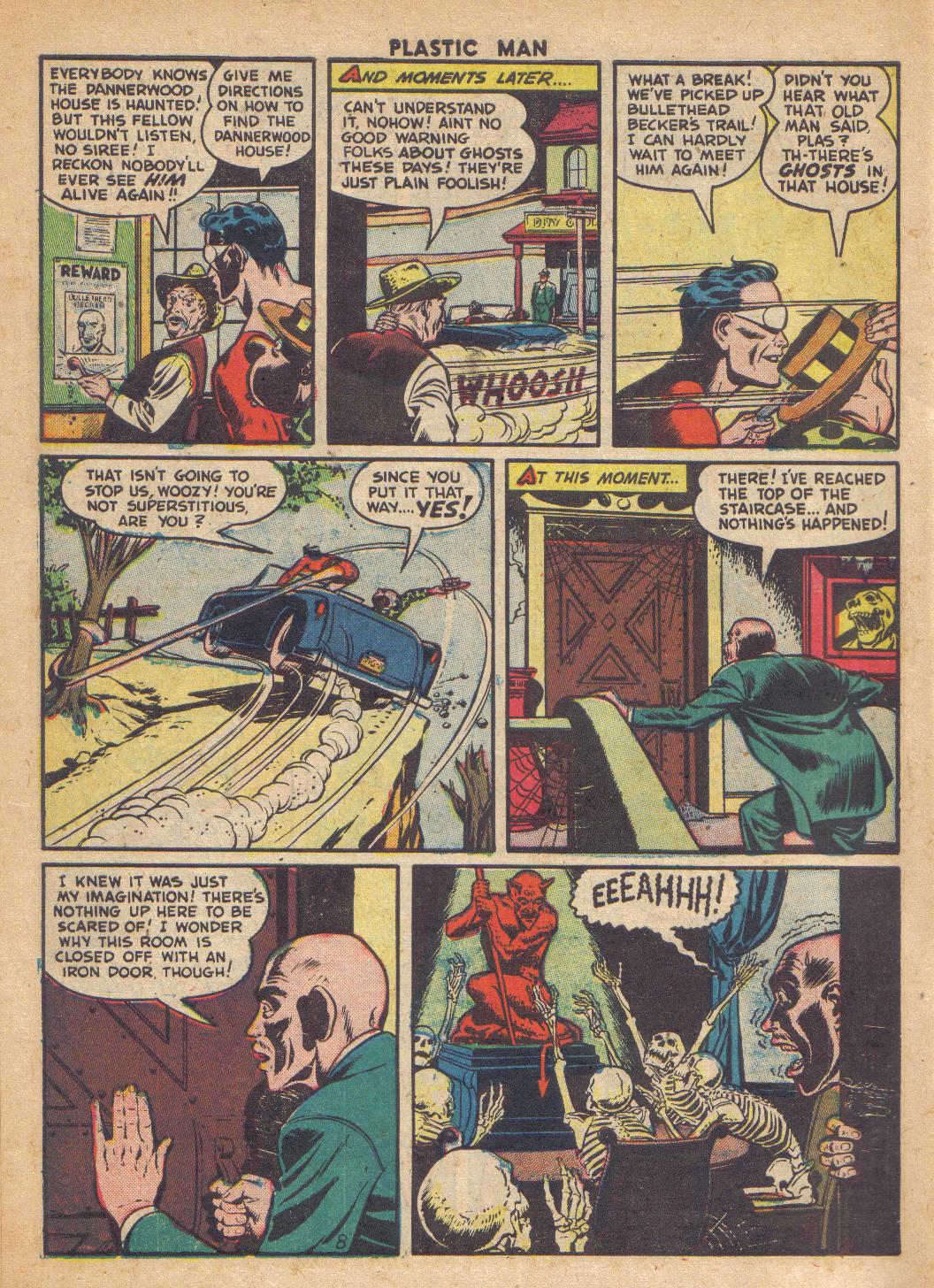 Read online Plastic Man (1943) comic -  Issue #39 - 10
