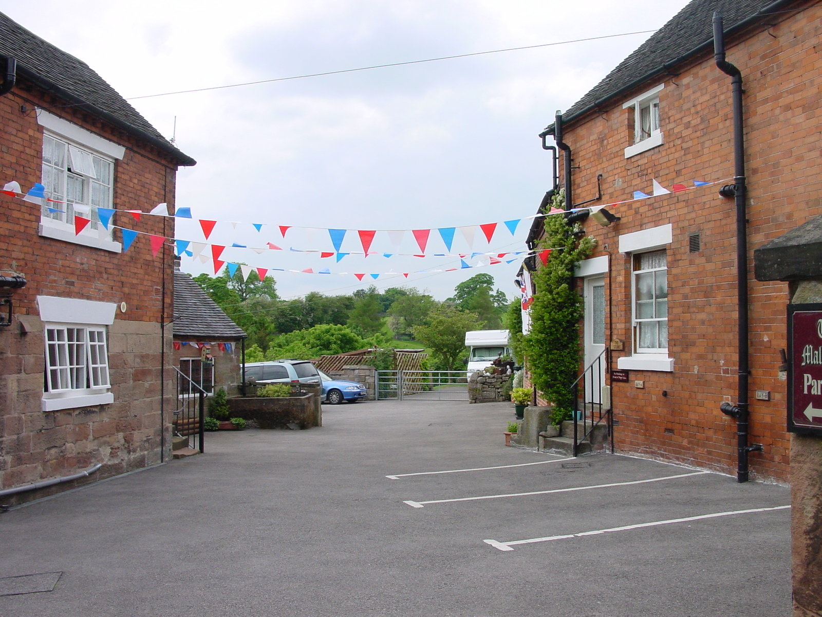 The Malthouse Bed and Breakfast nr Alton Towers Flag Mad at The Malthouse!