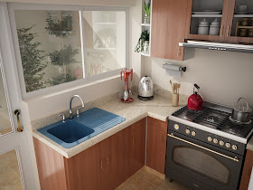 AF Arquitectura y Mobiliario: Diseño de mueble para cocina