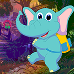 Games4King Joyful Baby Elephant Rescue Walkthrough