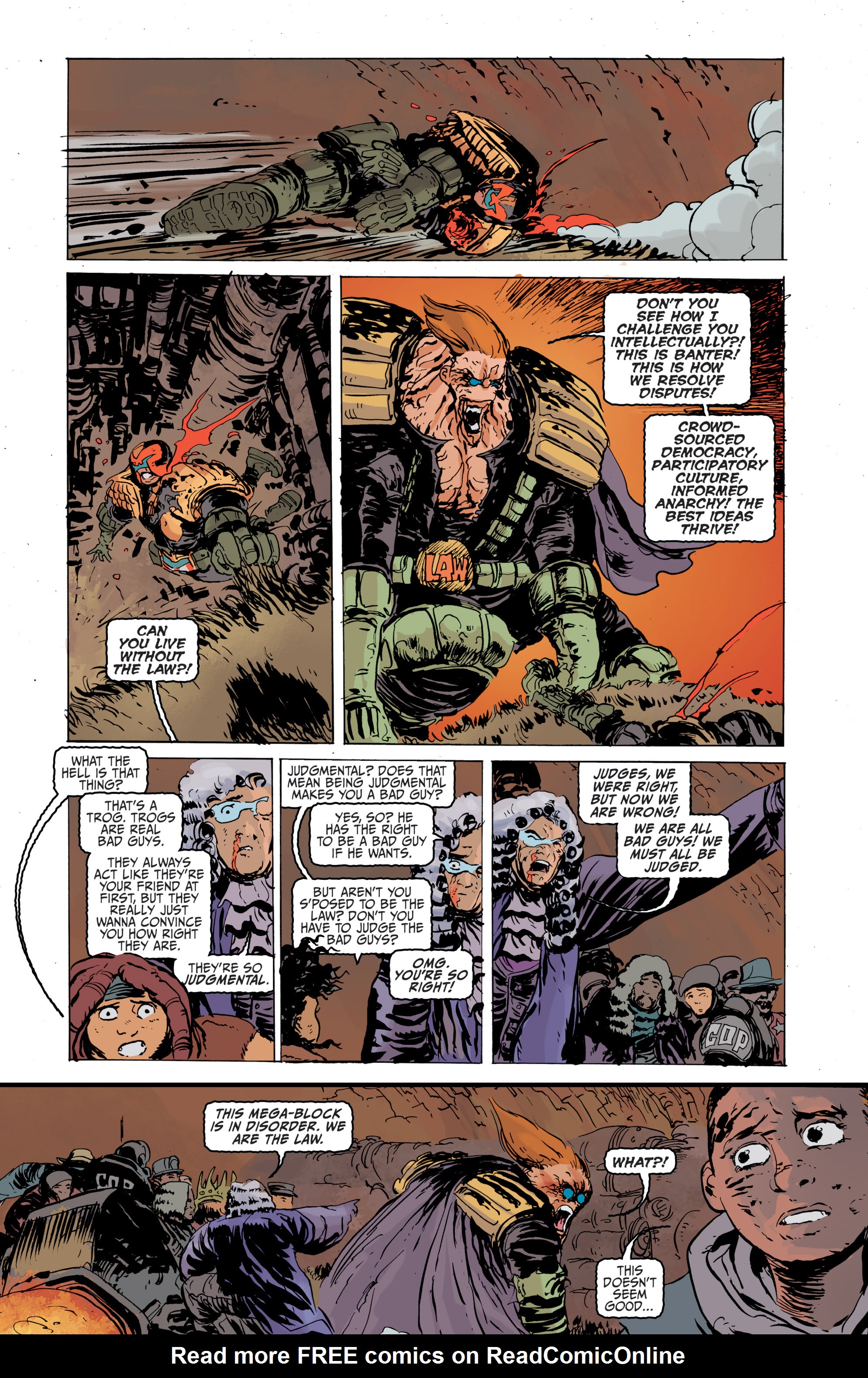 Read online Judge Dredd (2015) comic -  Issue #2 - 24