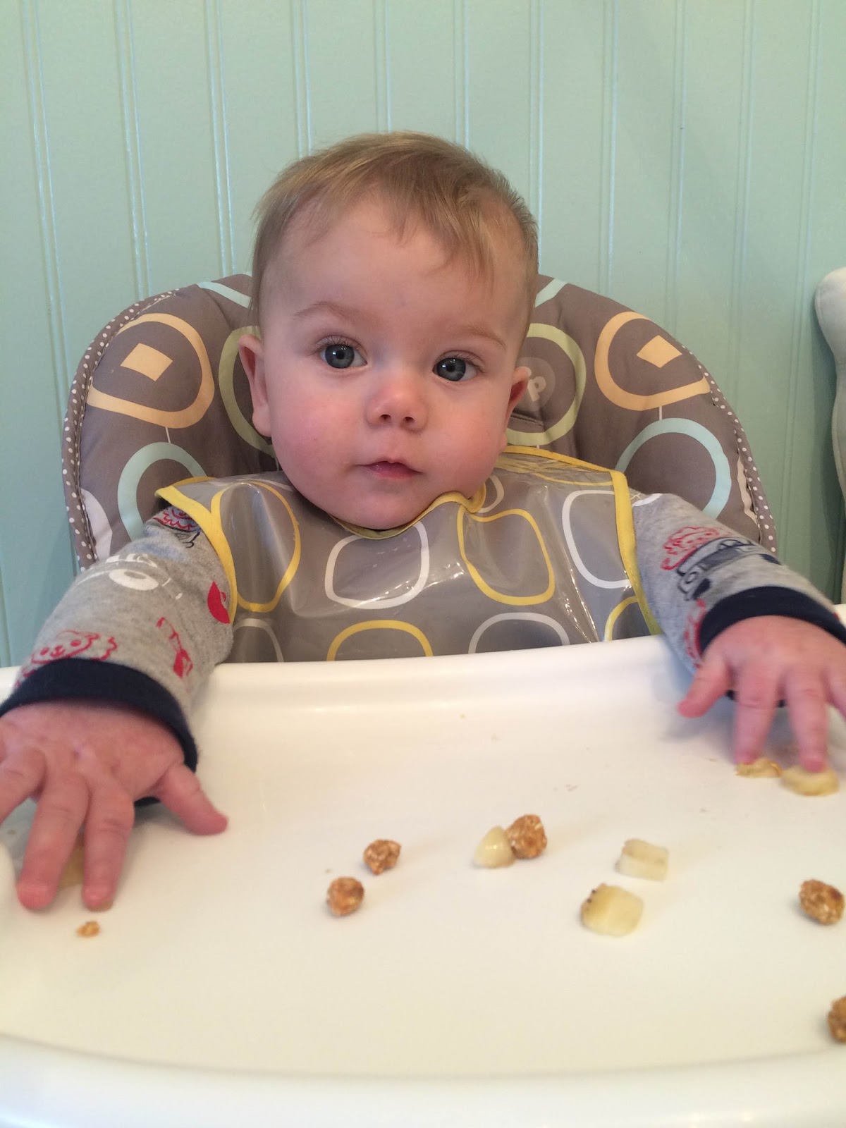 Home Is Where You Make It Baby Puffs with Only Two Ingredients!