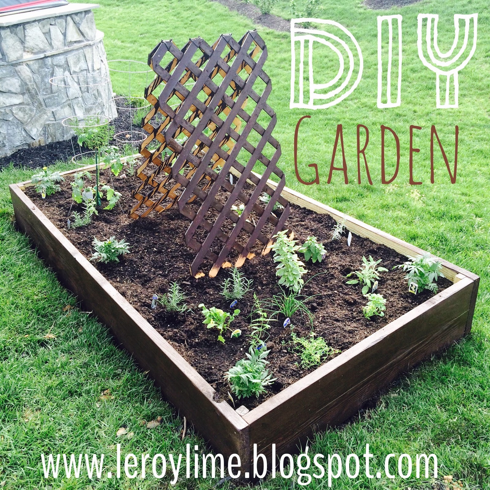 DIY Raised Garden Box