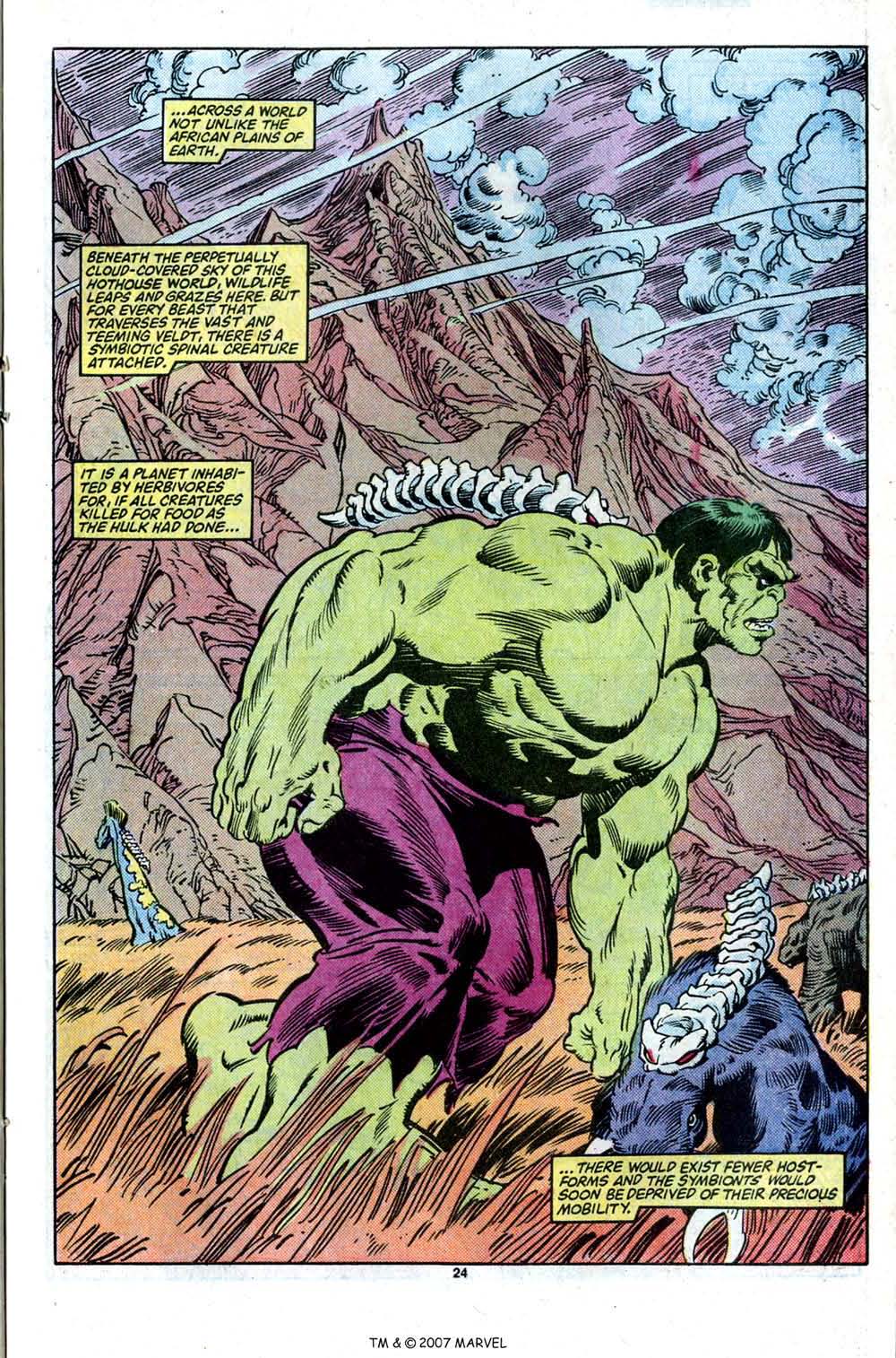 Read online The Incredible Hulk Annual comic -  Issue #13 - 31