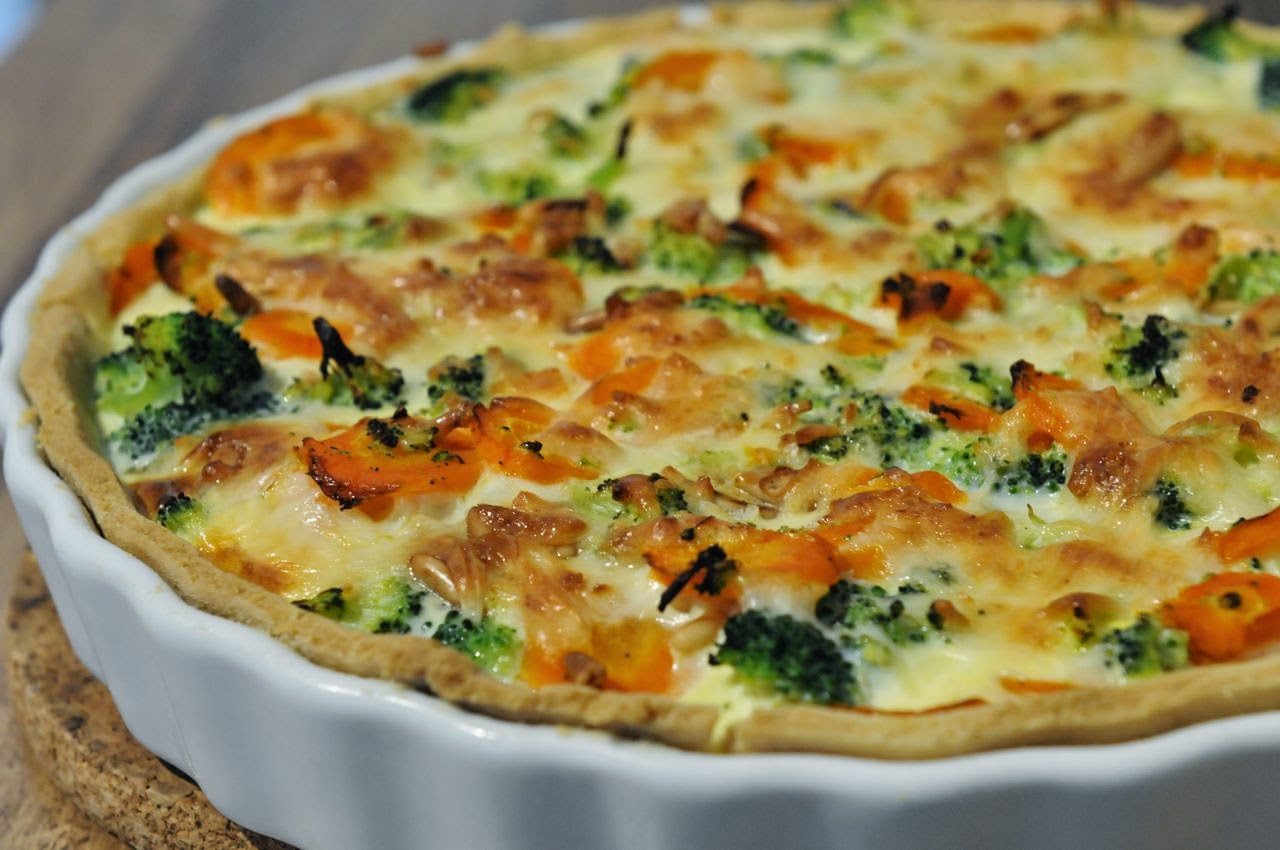 Meike´s cookbooks: Brokkoli-Möhren-Quiche