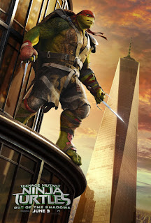 Teenage Mutant Ninja Turtles 2 Raphael Character Poster