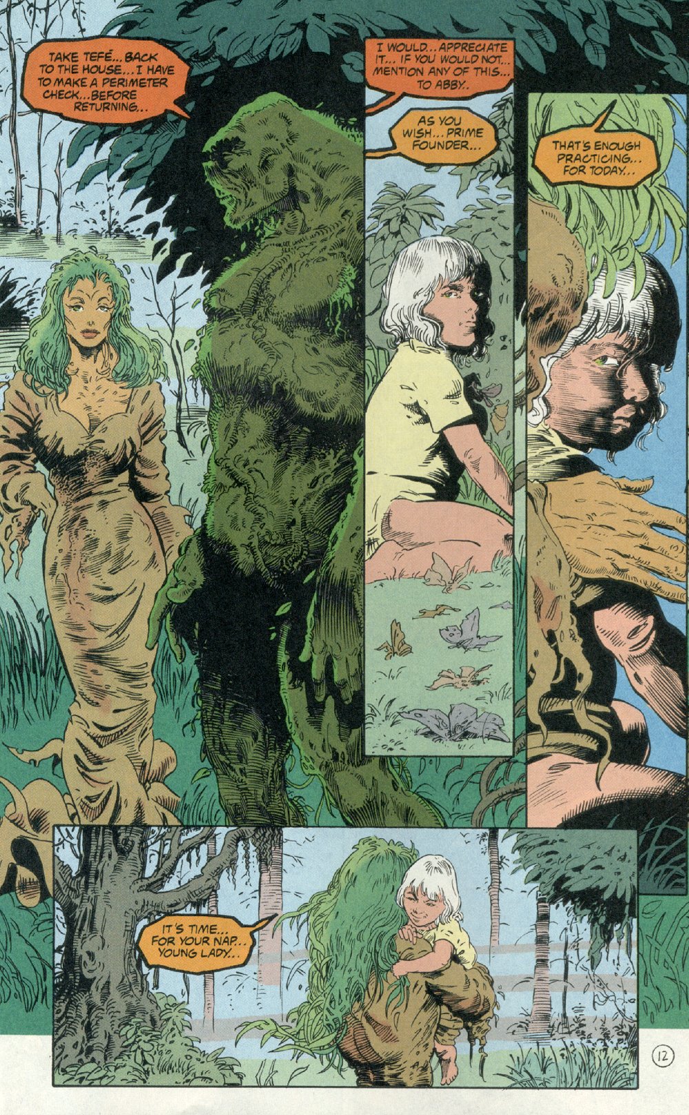 Read online Swamp Thing (1982) comic -  Issue #125 - 13