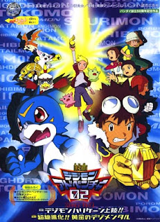 assistir - Digimon Adventure 02 Dublado: Filme 1.1 - Furacão Digimon Aterrissa!! - online