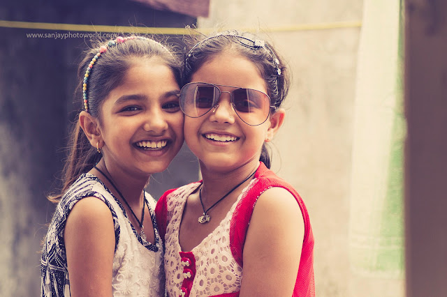 excited girls