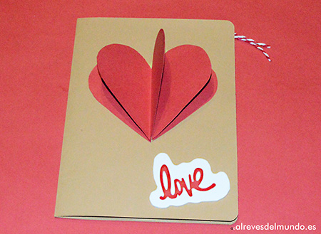 tarjeta san valentin