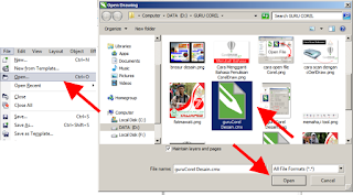 Cara Buka File CorelDraw X7 Di Semua Versi x3 x4 x5 x6 ...
