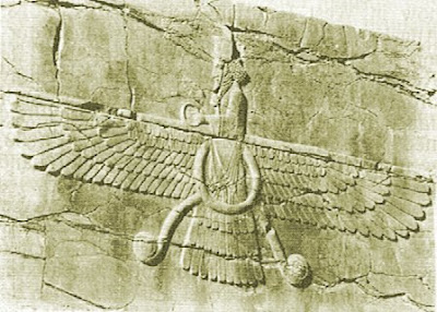 ancient flight, carving, ancient man, human flight, flying