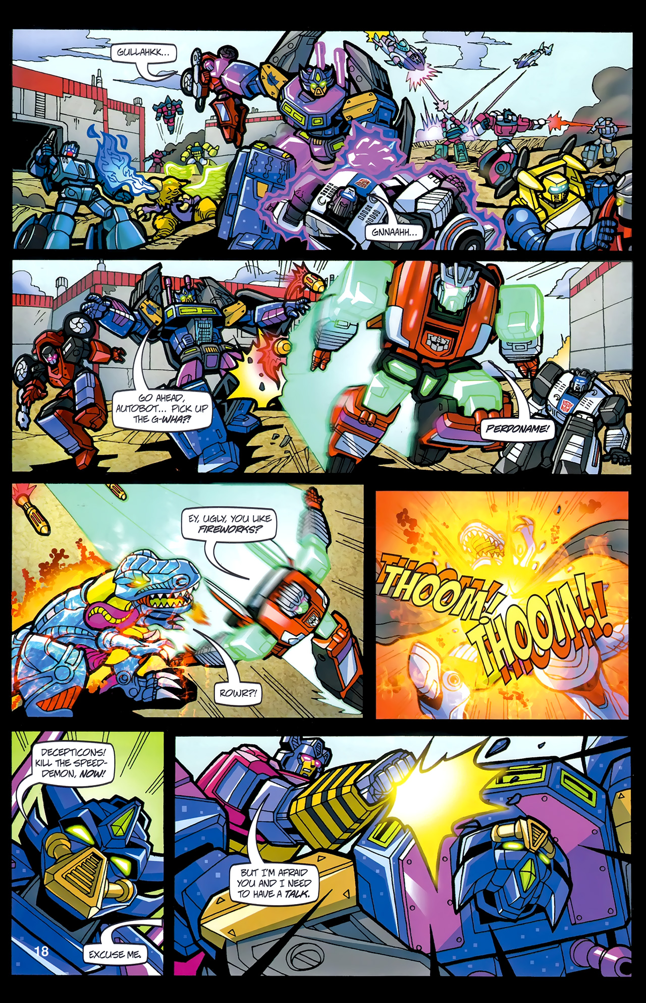 Read online Transformers: Timelines comic -  Issue #5 - 20