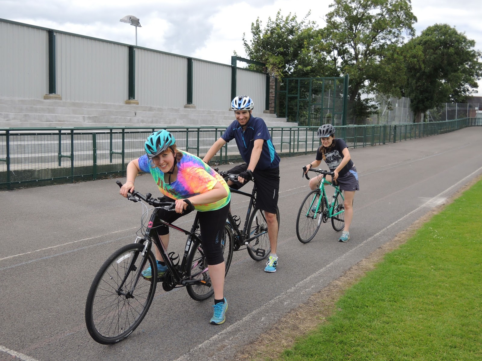 Sarah and Ellie Do The Olympics 108. Track Cycling Team Pursuit