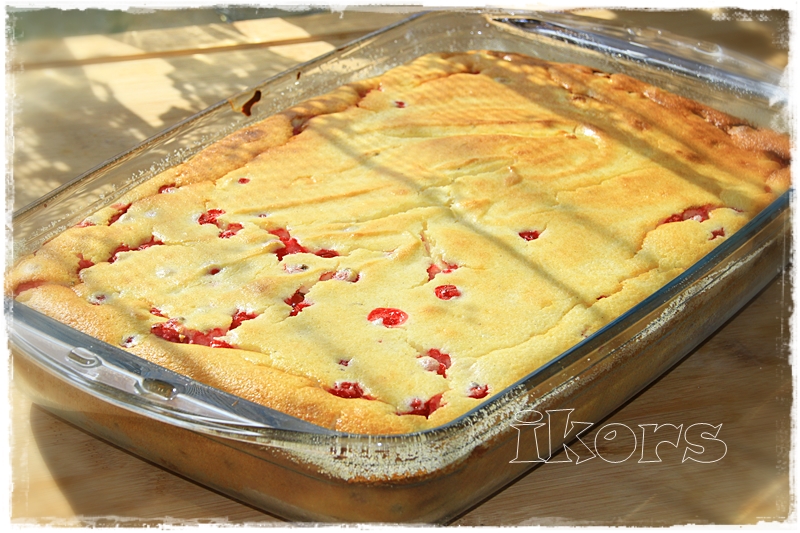 Quarkauflauf mit Früchten