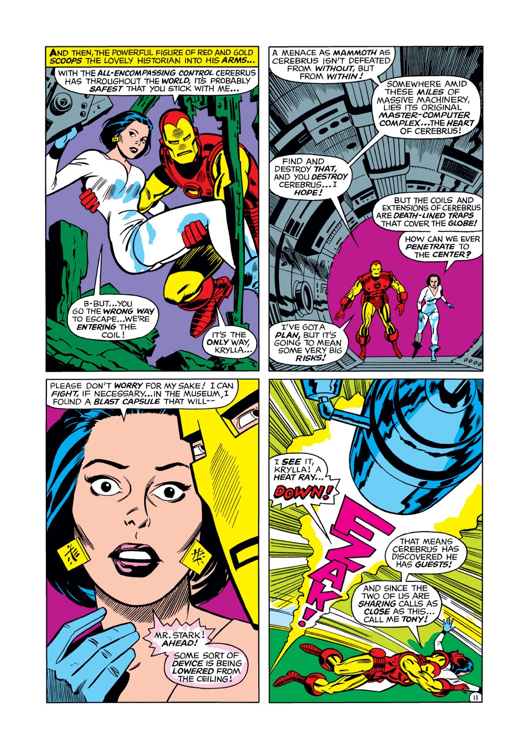 Read online Iron Man (1968) comic -  Issue #5 - 12