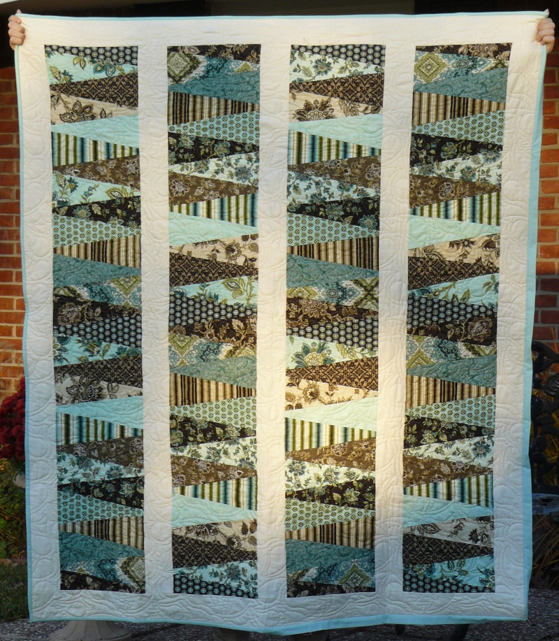 Heide's Quilty Hugs Coin Quilt