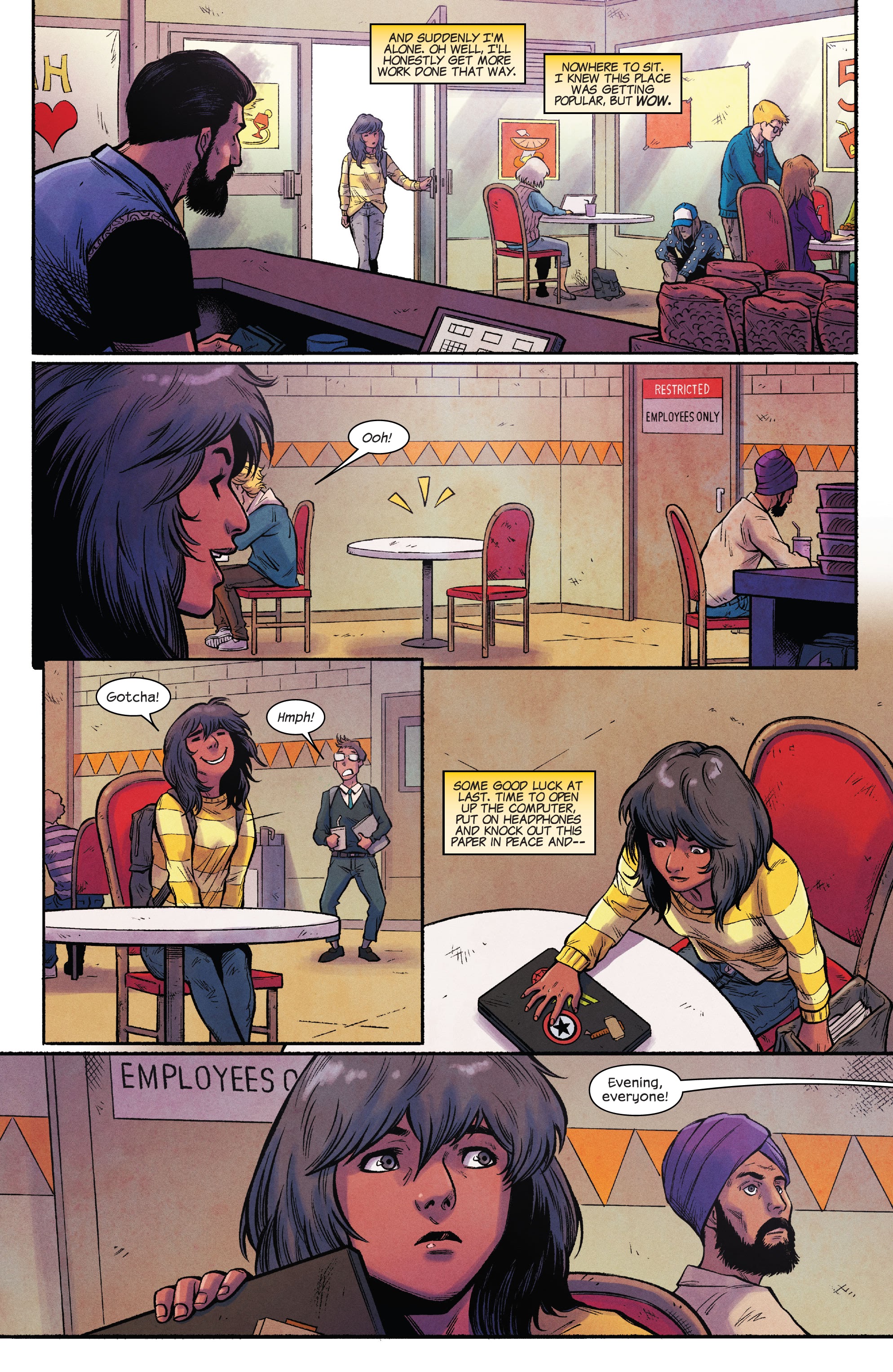 Read online Magnificent Ms. Marvel comic -  Issue #16 - 8