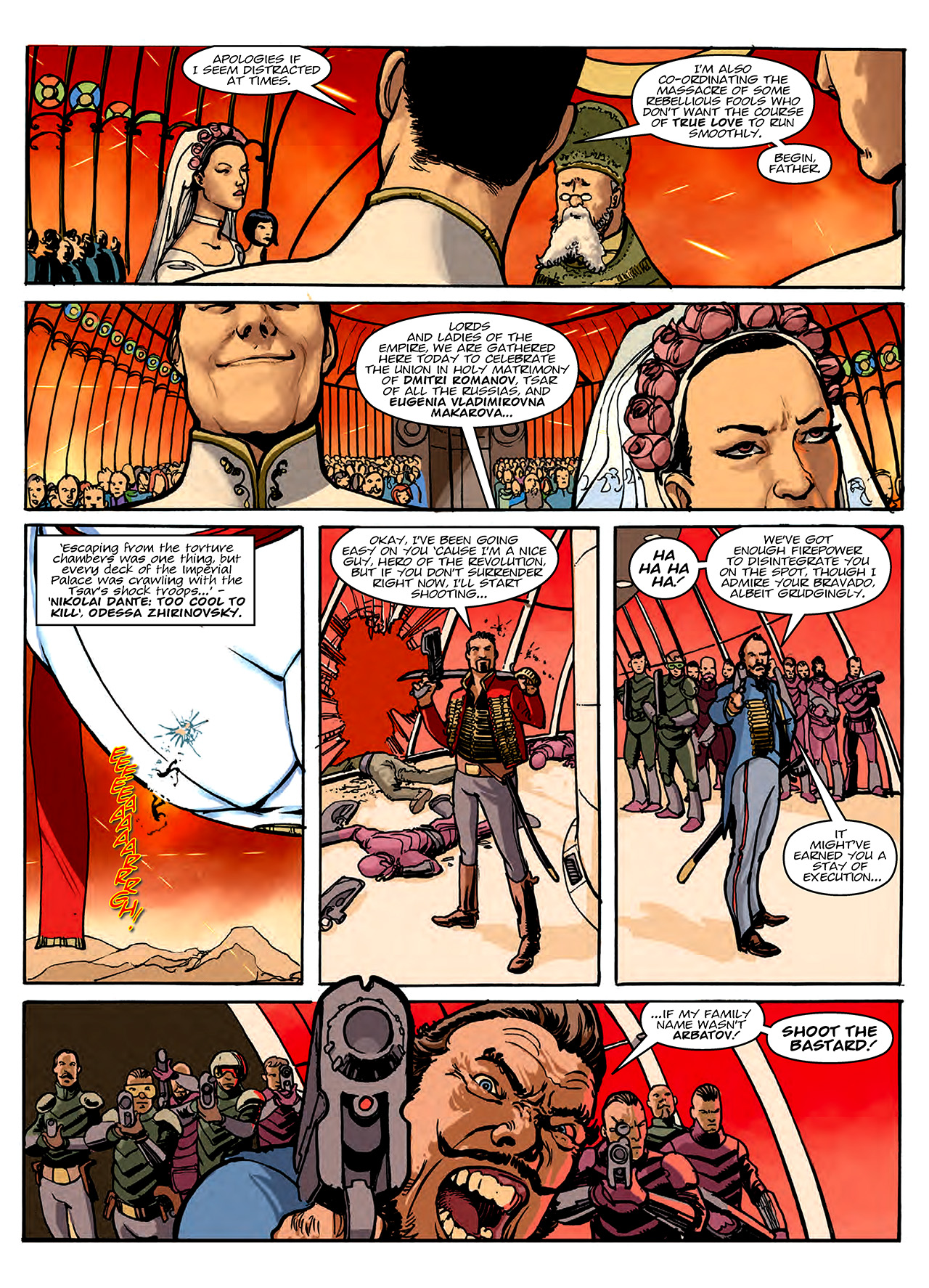 Read online Nikolai Dante comic -  Issue # TPB 11 - 88