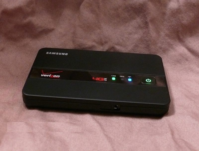 moiblesky Samsung 4G LTE Mobile Hotspot handson